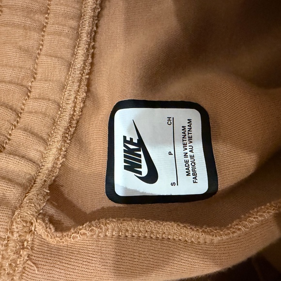 Nike Tech Fleece Sweatpants Tan Small - Picture 5 of 6